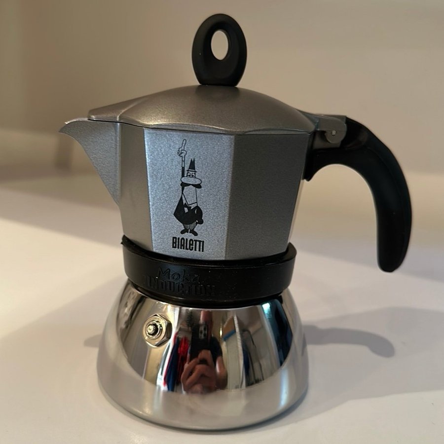 Bialetti Moka Induction 3-Koppars Kaffebryggare