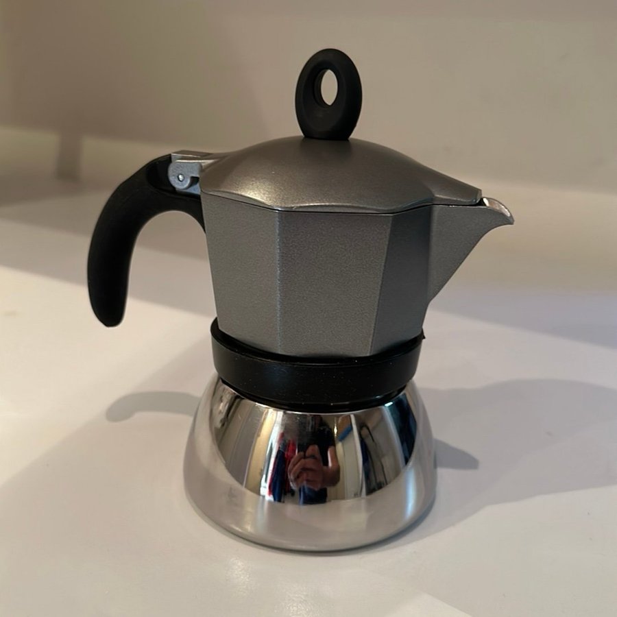 Bialetti Moka Induction 3-Koppars Kaffebryggare