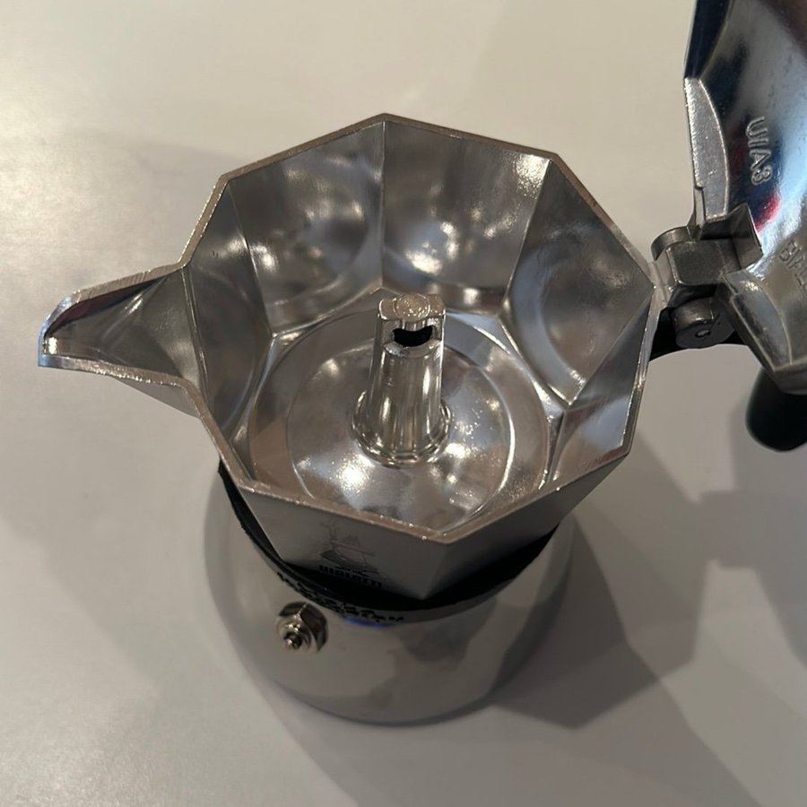 Bialetti Moka Induction 3-Koppars Kaffebryggare