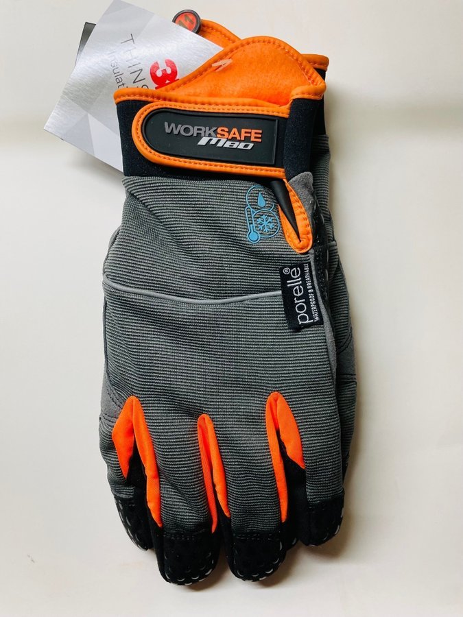 Brand new worksafe gloves waterproof and cold resistant size 9