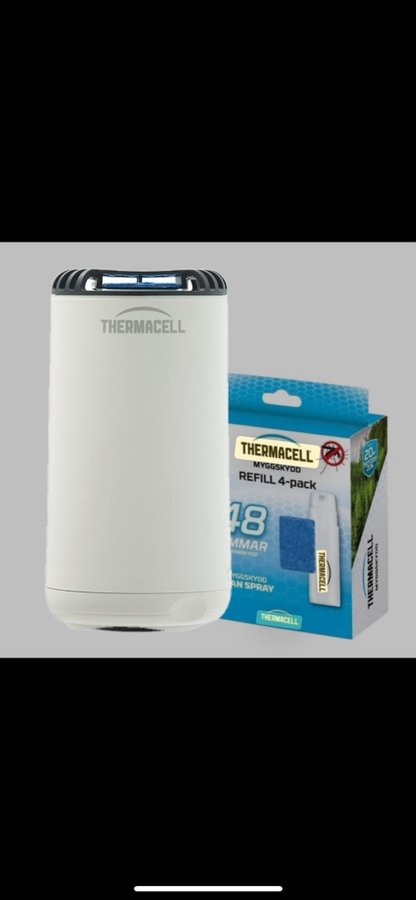 REA Superpaket! Thermacell mini halo vit och 48h refill!!!!