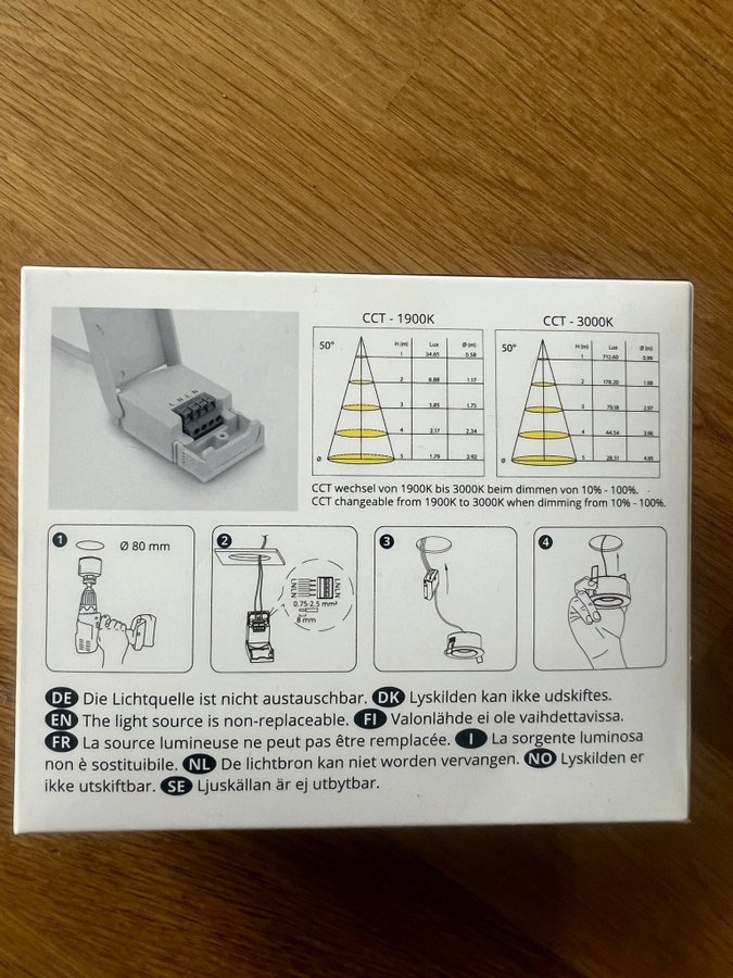 Malmbergs Downlight MD-70 Tune LED