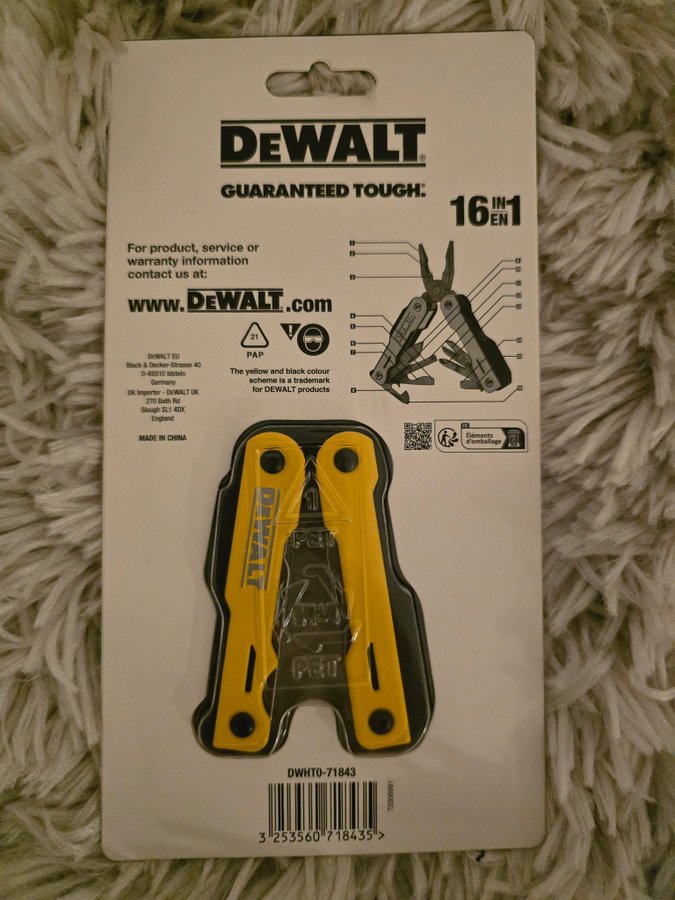 DEWALT 16-i-1 Multiverktyg