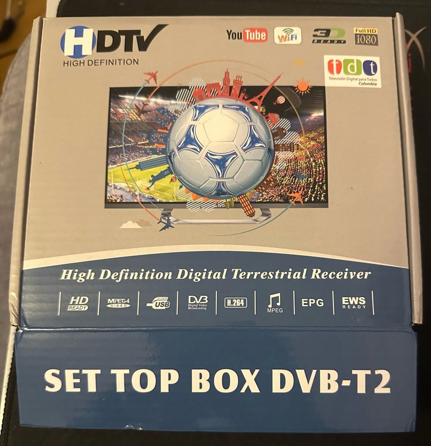 Digital markbunden mottagare DVB-T2