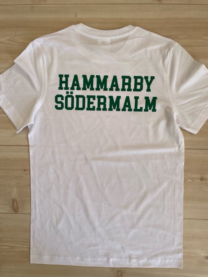 Hammarby vit t-shirt storlek 2XL