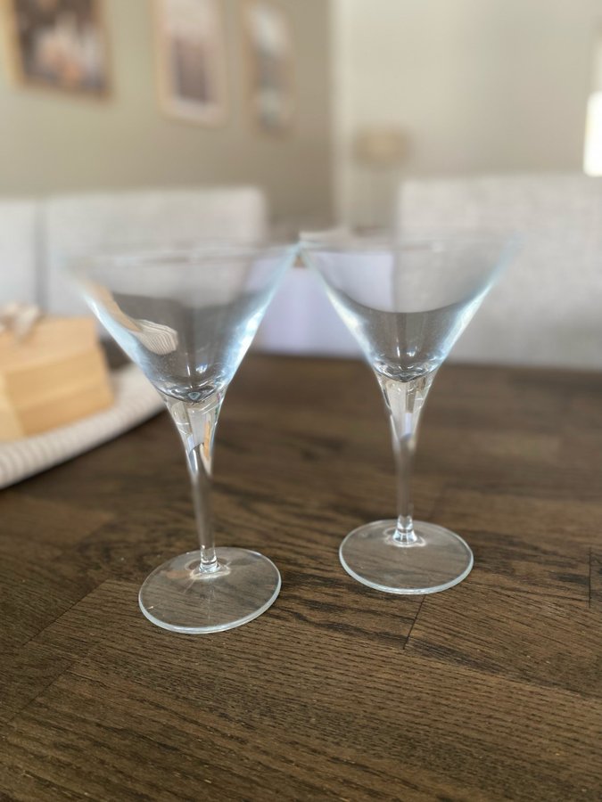 Elegant Martini Glasses - Set of 2