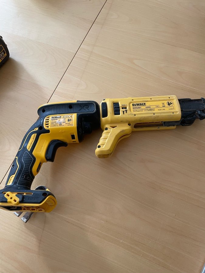 Dewalt gipsskruvdragare DCF620 18V