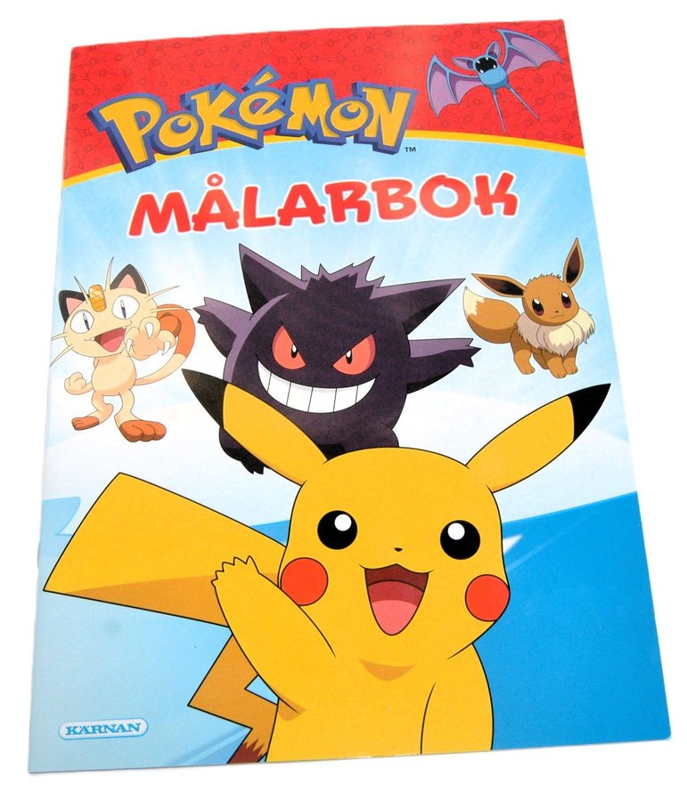 Pokémon Målarbok