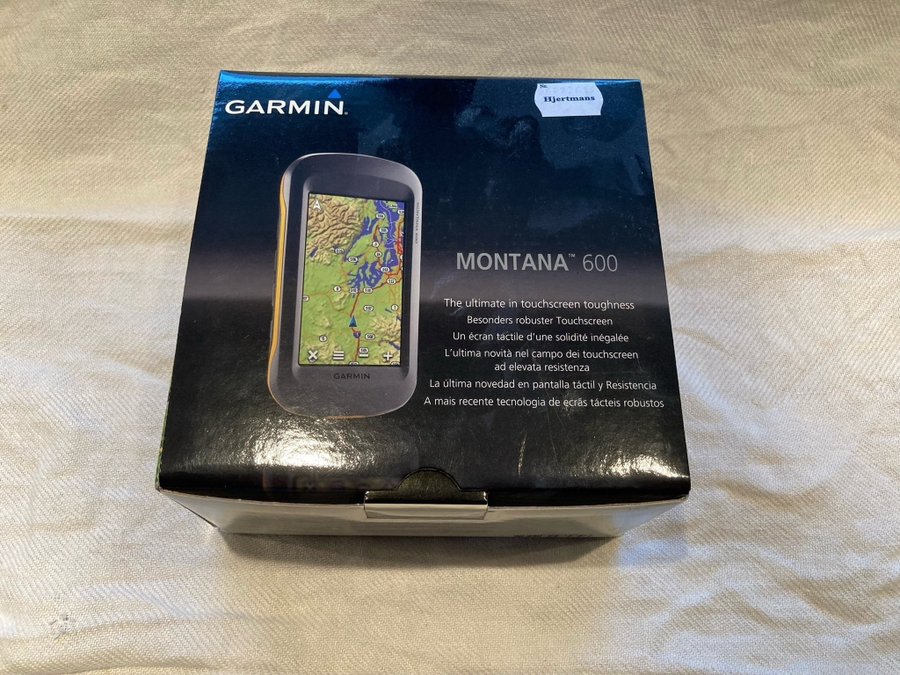 Garmin Montana 600 Batteri medföljer ej.