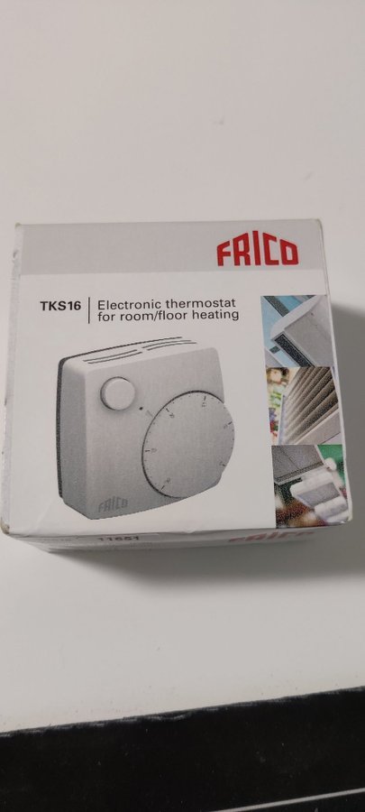 FRICO TKS16 Elektronisk termostat för rum/golvvärme