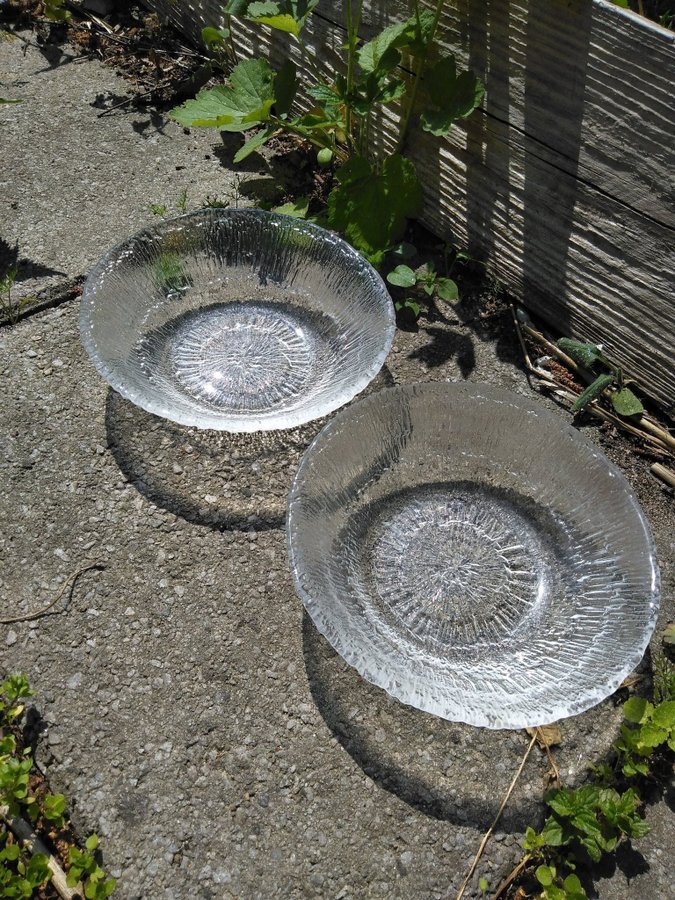 2 retro "Solaris skålar" TAPIO WIRKKALA Iittala