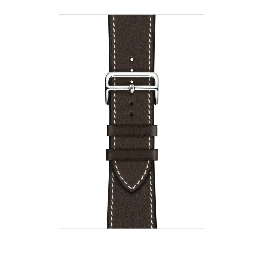 Vikbart Spänne 44/45/46/49mm Apple Watch Armband - MÖRKBRUN