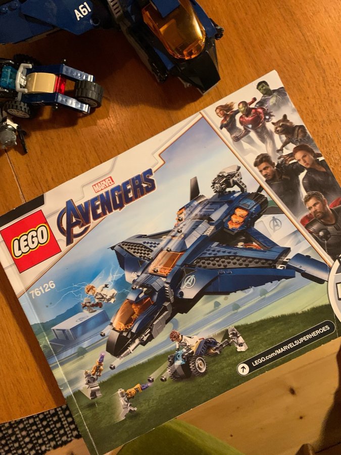 LEGO Marvel Avengers 76126 - Quinjet