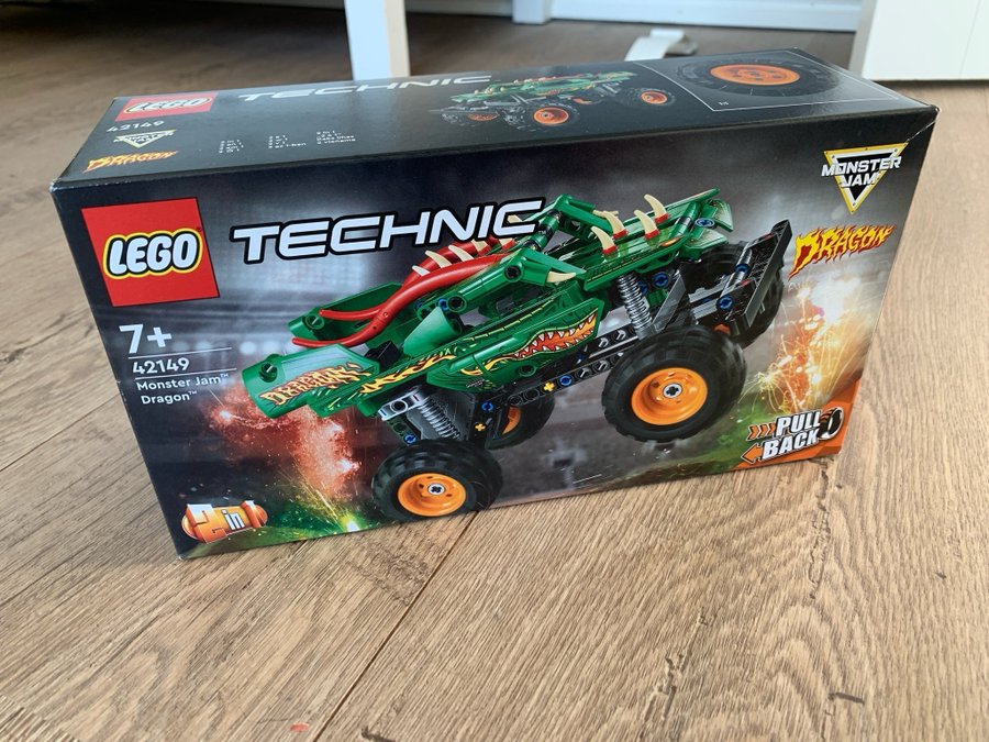 Lego Technic Monster Jam Dragon 42149