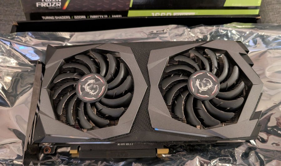 MSI GeForce GTX 1660 Super Gaming X