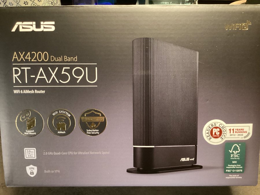 ASUS RT-AX59U WiFi 6 Router