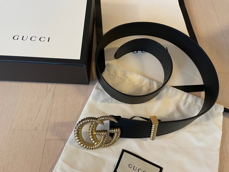 Gucci bälte Leather Belt Torchon Double G Buckle