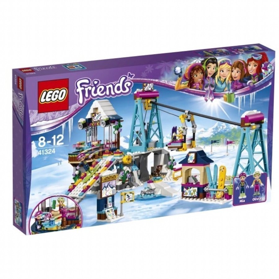 Lego friends 41324 Vinterresort – skidlift, LEGO® Friends skidor lift