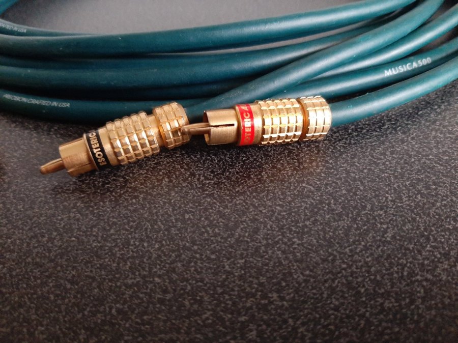 ESOTERIC MUSICA 500 2x RCA-kabel