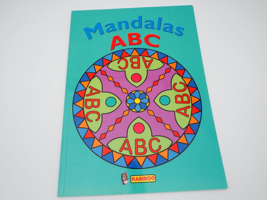 Målarbok Mandalas ABC