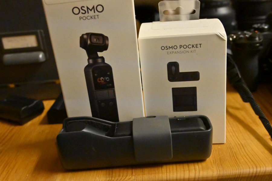 Dji Osmo Pocket + Expansion Kit aldrig använt