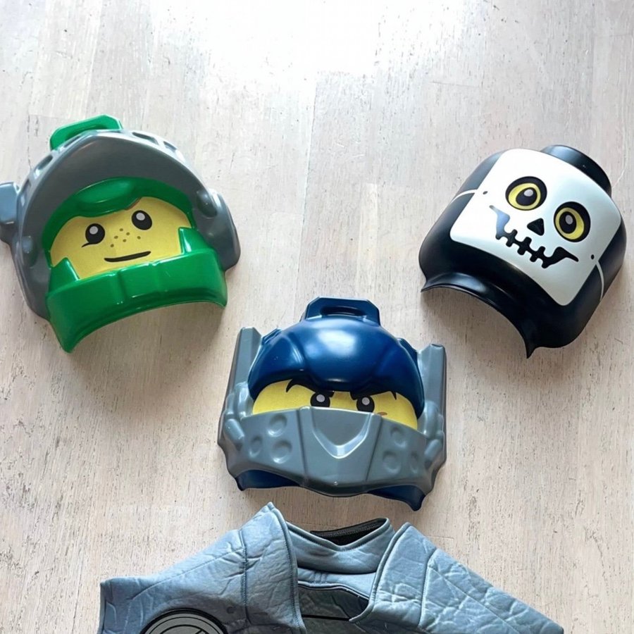 LEGO Nexo Knights Kostym + 3 olika masker