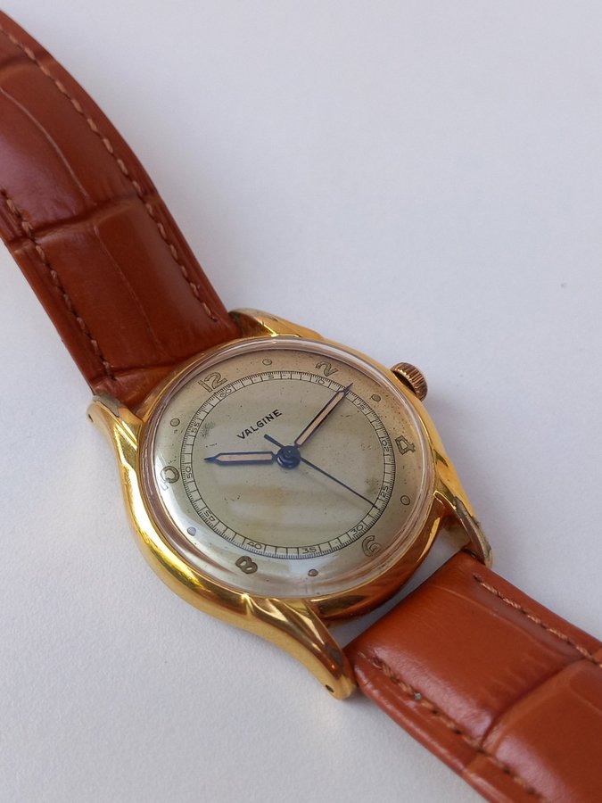 Valgine Vintage Gold Plated Wristwatch