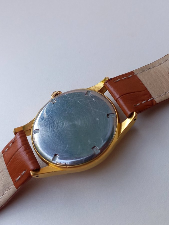 Valgine Vintage Gold Plated Wristwatch