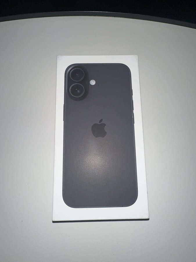 iPhone 16 256gb (helt ny)