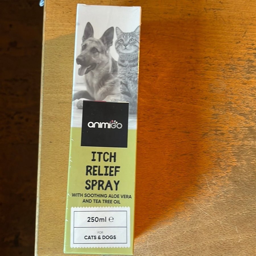 Animo Itch Relief Spray för katter och hundar