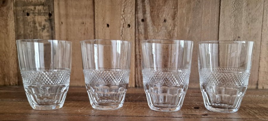 Orrefors Rio 4 st whiskeyglas tumbler Selter glas Edvard Hald