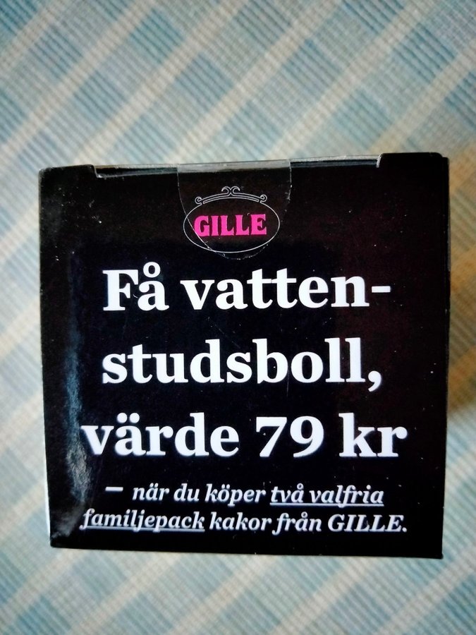 Vattenstudsboll ~ Water Bouncing Ball ~ GILLE REKLAM