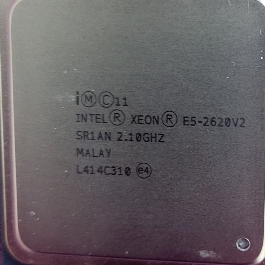 intel(r) xeon(r) cpu e5-2620 v2 @ 210ghz 210 ghz