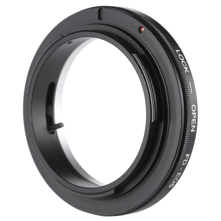 Ny Mount adapter ring FD-EOS inget glas for canon FD-objektiv till EOS EF kamera