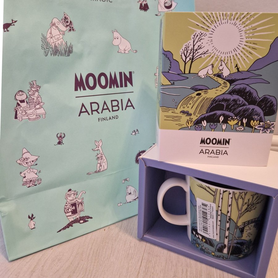 NY Arabia Muminmugg Mumindagen 2024 "Vår" Moomin Day