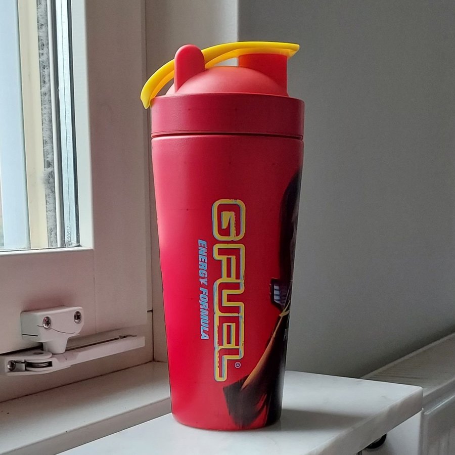 Cyberpunk 2077 Phantom Liberty G-fuel shaker i metall