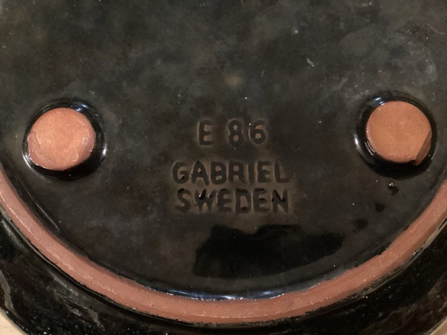 Gabriel Sweden Skål, ca 6 cm hög och 21 cm i diameter