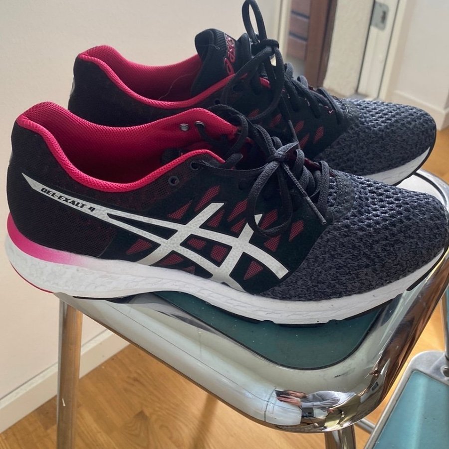 Asics Gel-Exalt 4 Löparskor Svart/Rosa 41,5