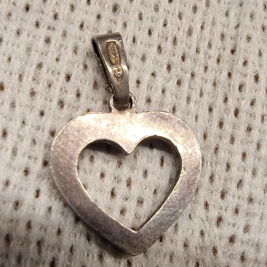 Pendant stamp 916 silver