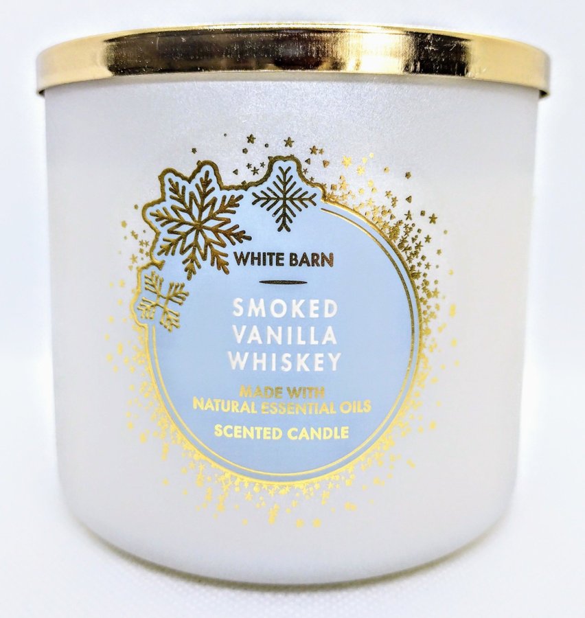 SMOKED VANILLA WHISKEY Bath  Body Works 3 veks ljus