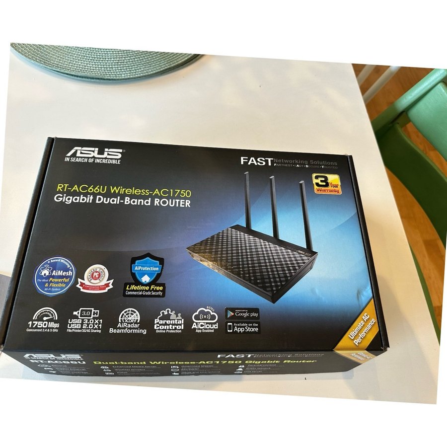 ASUS RT-AC66U B1 Gigabit Dual-Band Router