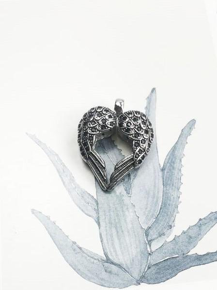 Pendel Wings Heart ,925 Sterling Silver