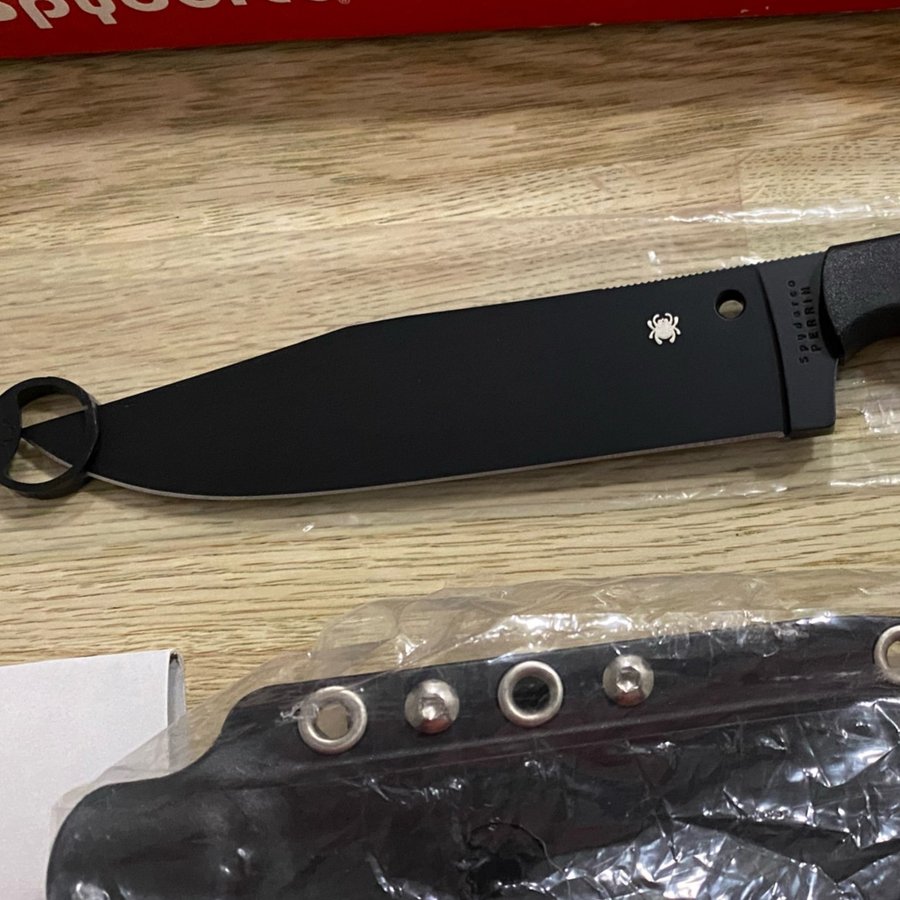 Spyderco Fred PERRiN BT Street Bowie Black Ny och oanvänd komplett