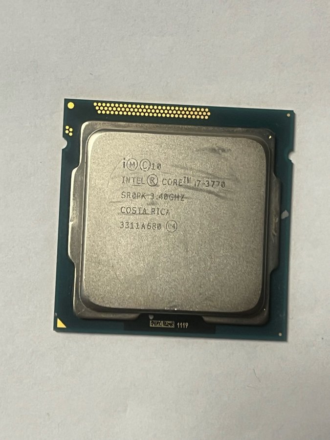 Intel Core i7-3770 35GHz Processor