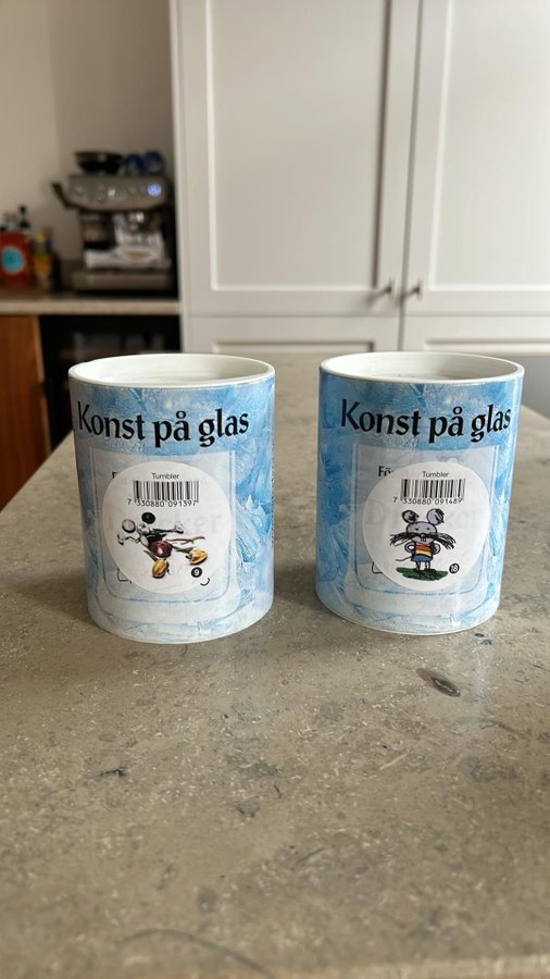 Konst på glas - Lasse Åberg 6 st Tumbler