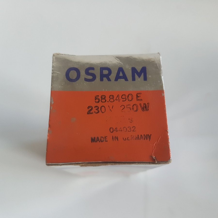 Projektorlampa OSRAM 58.8490 E 230V 250W