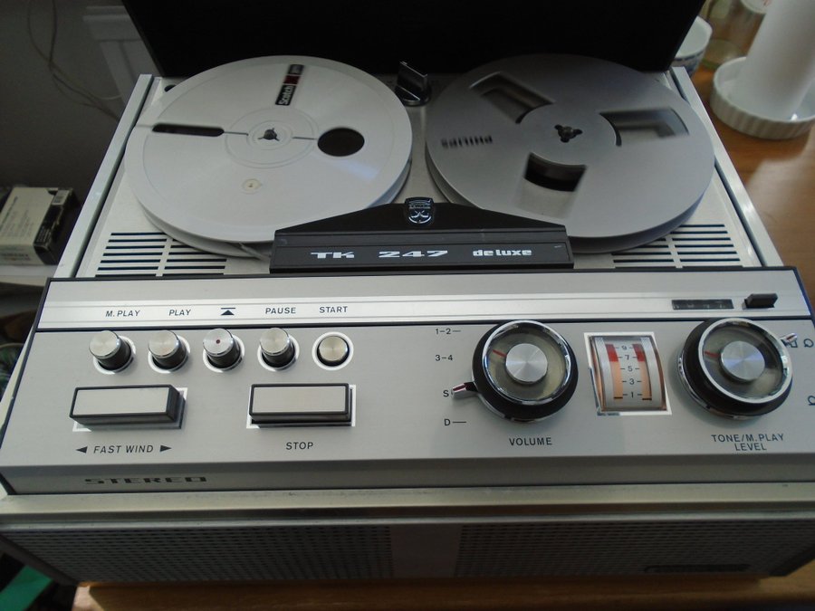 Grundig TK 247 deluxe fin rullbandspelare