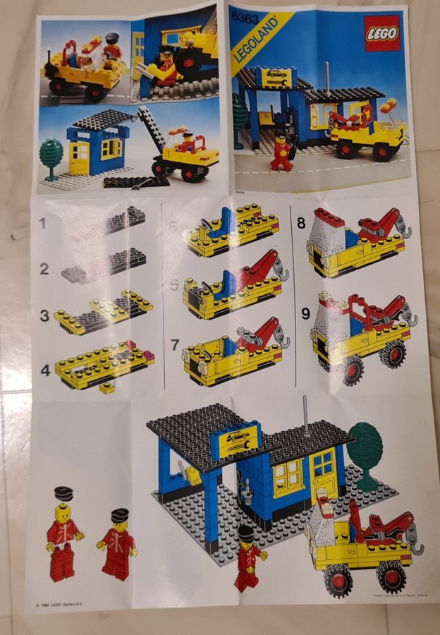 Lego 6363 - Garage med bärgningsbil