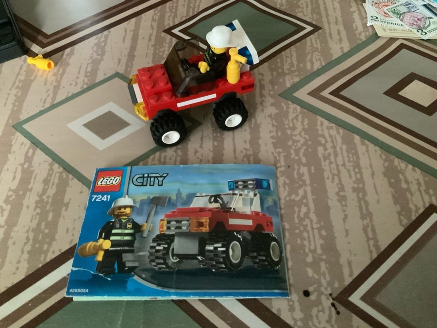 LEGO City 7241 Brandbil