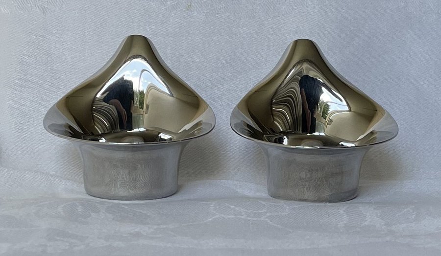 Georg Jensen 1 par ljuslyktor Märkta Danmark